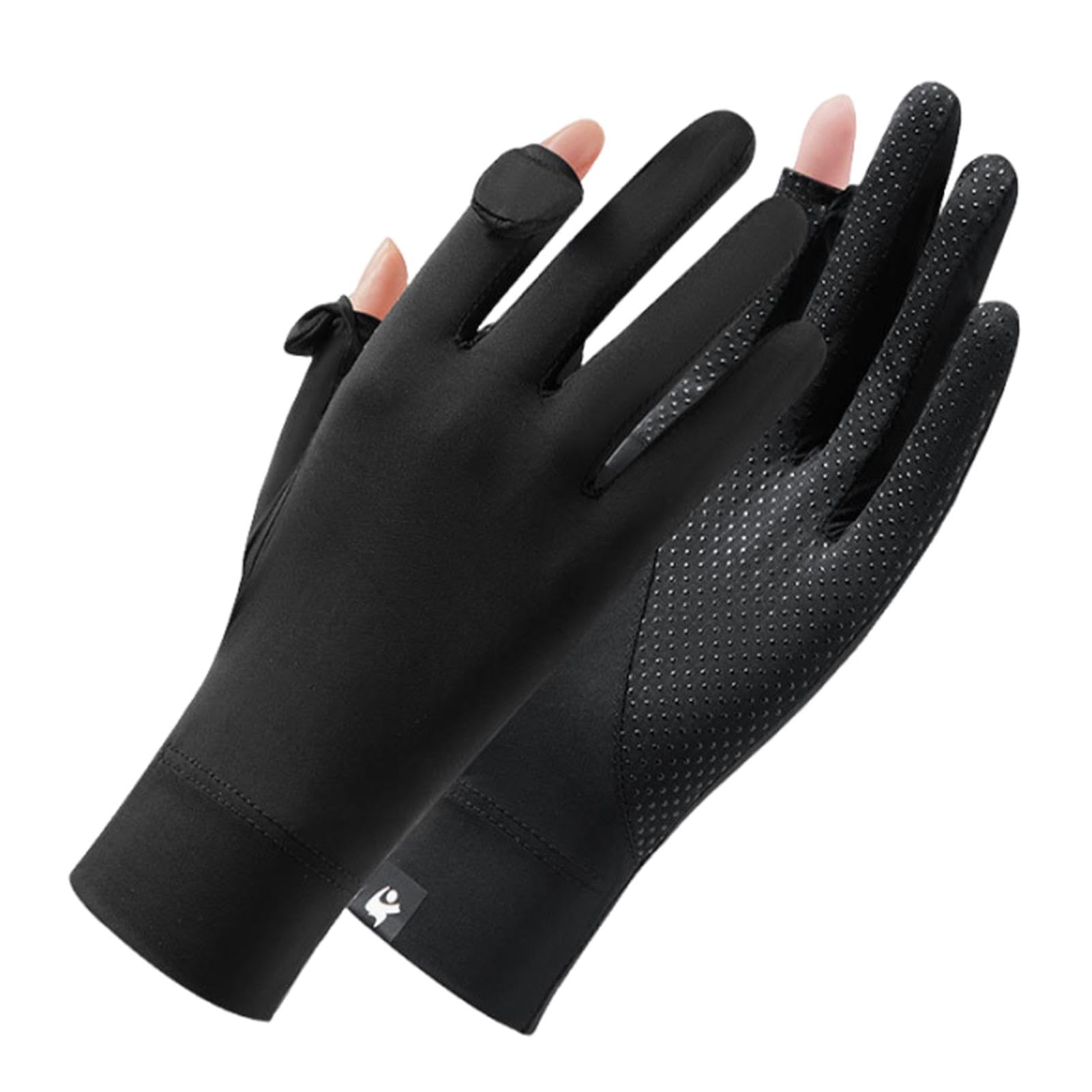 UV Schutz Handschuhe, Sommer Fahren Handschuhe, Bequem Unisex Fahrradhandschuhe Sonnenschutz Handschuhe, Anti UV Kühlung Atmungsaktiv Elastisch Sommerhandschuhe Für Outdoor Fashion