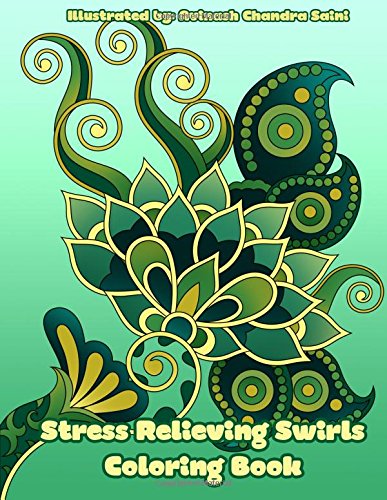 Amazon.com: Stress Relieving Swirls Coloring Book: Mehndi and Paisley
