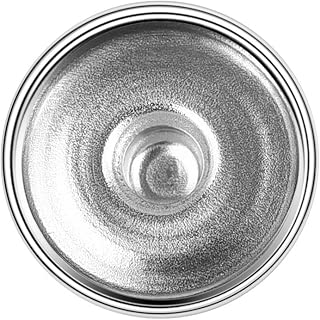 Blank Gem Snap Buttons Convex Circular Base Chunk Click Silver Tone Metal Base for Jewelry Findings 18mm 100Pcs - coolthings.us