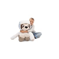 NICI 62435 Izzy Icetumbler Bradipo di peluche con berretto, morbido e tenero pupazzo