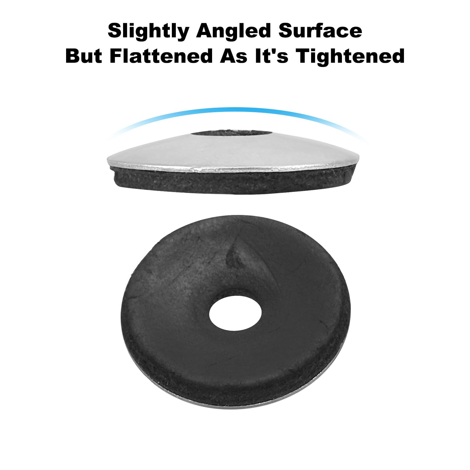 PATIKIL 7/32"x3/4" EPDM Bonded Sealing Washers - Image 4