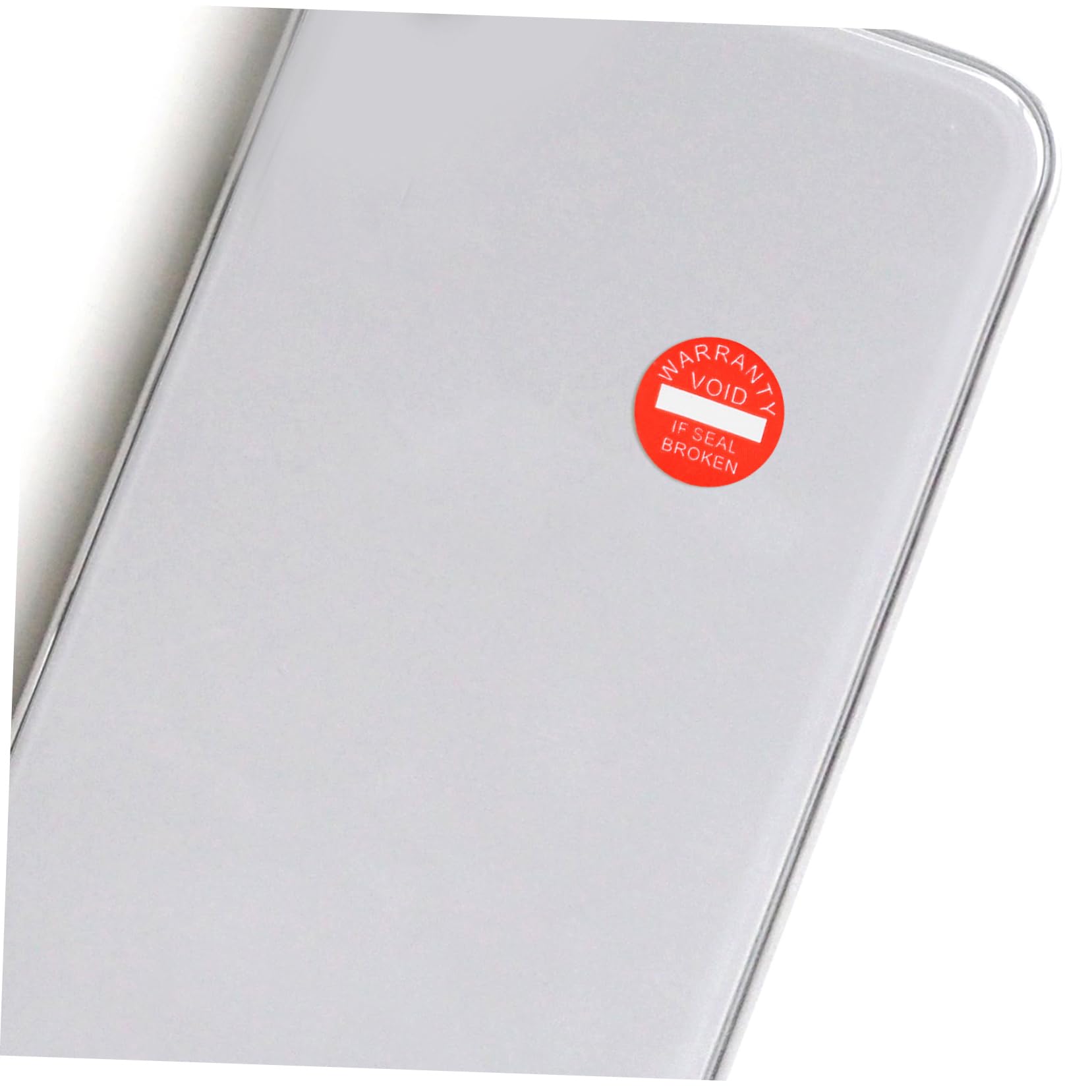 Alipis 3 Set Tag Di Permanente Etichetta Adesivi Adesivo Di Avvertimento Etichette Adesive Vuote Etichette Auto Adesive Etichette Adesive Di Avvertenza Carta Rosso 1000 Pezzi*3