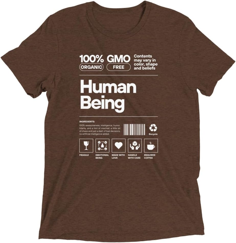 100% Human Being Organic Short Sleeve t-Shirt