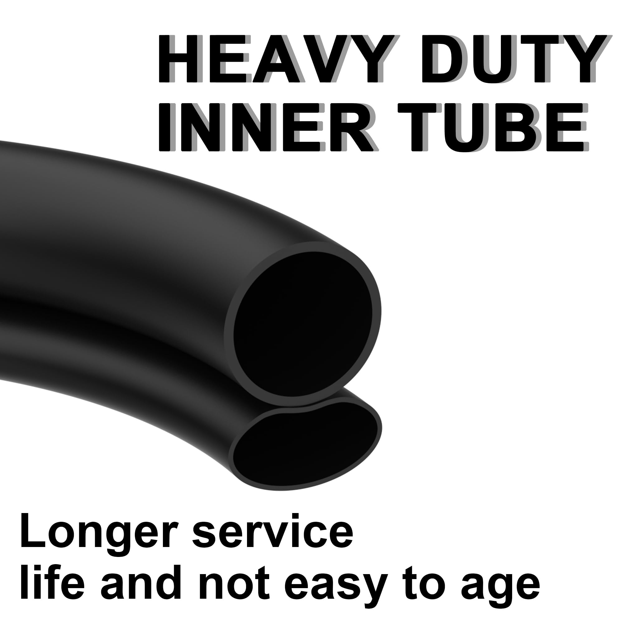 RUTU 2.75/3.00-10" (80/100-10) Dirt Bike Inner Tube Replacement for CRF50 CRF70 XR50 XR70 EZ90 Cub RSF650 KLX110 DRZ110 50cc 70cc 90cc 110cc 125cc Dirt Bike Scooter Moped - Image 4