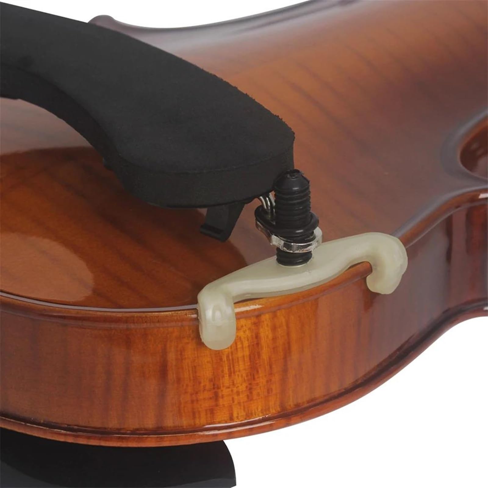 Accesorios para violín 3/4 4/4 reposapiés de violín ajustable profesional reposapiés de violín reposabrazos almohadilla de esponja de plástico piezas de accesorios de violín