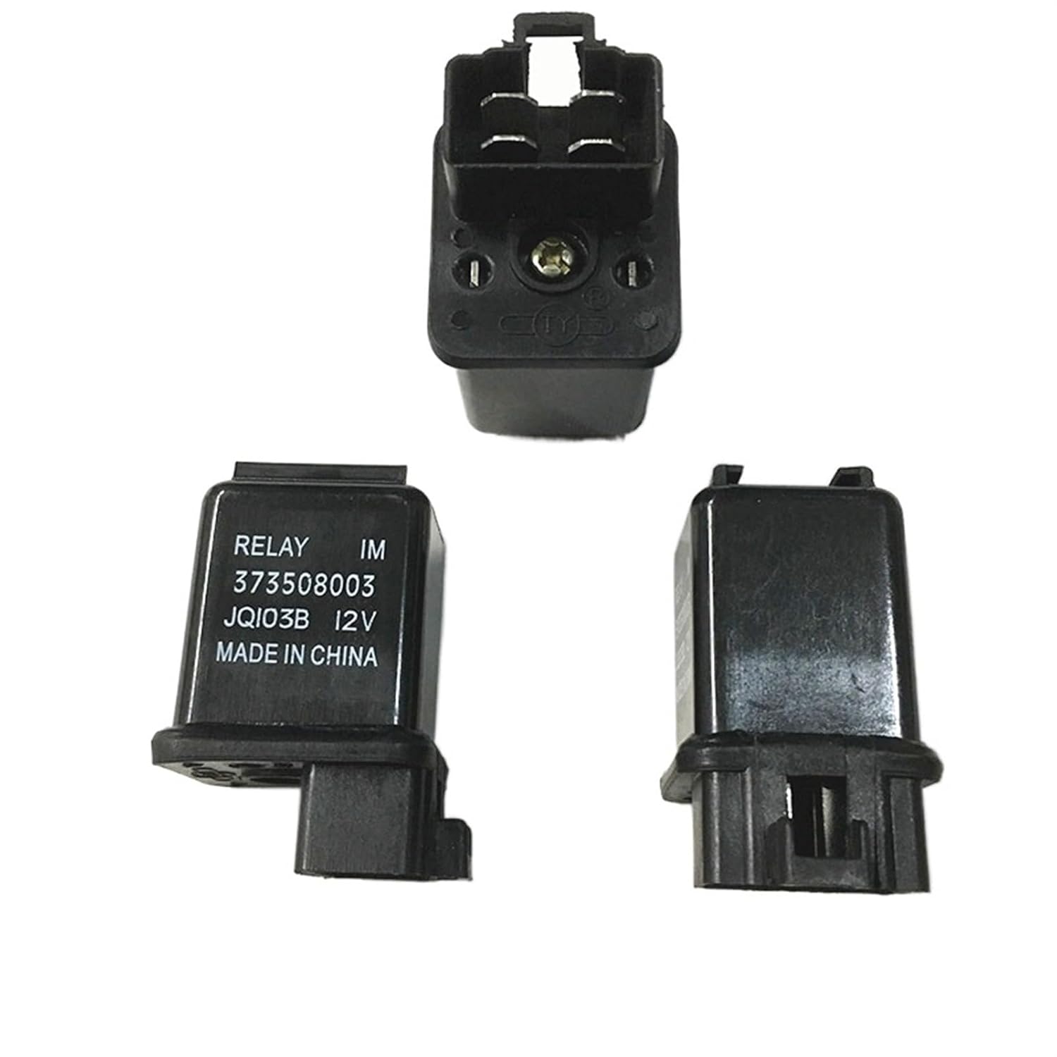 373508003 Car Headlight Light Relay JQ103B 12V 4 Feet 1Pcs
