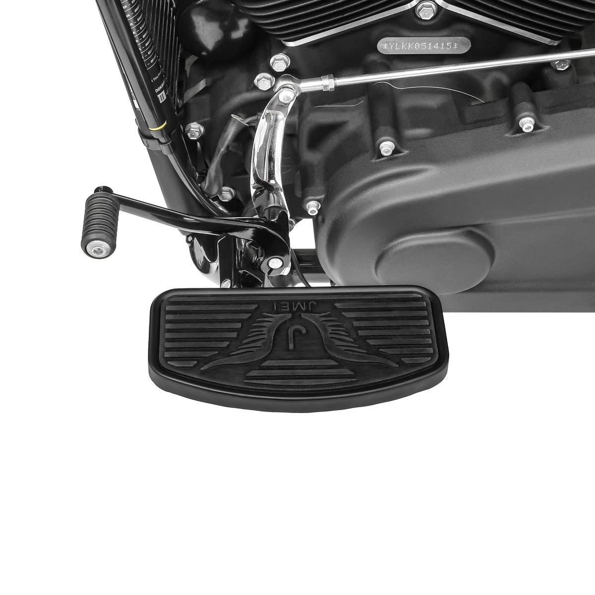 Plataformas Delanteras universales Compatible para Motos Custom estriberas piloto FB2 Negro