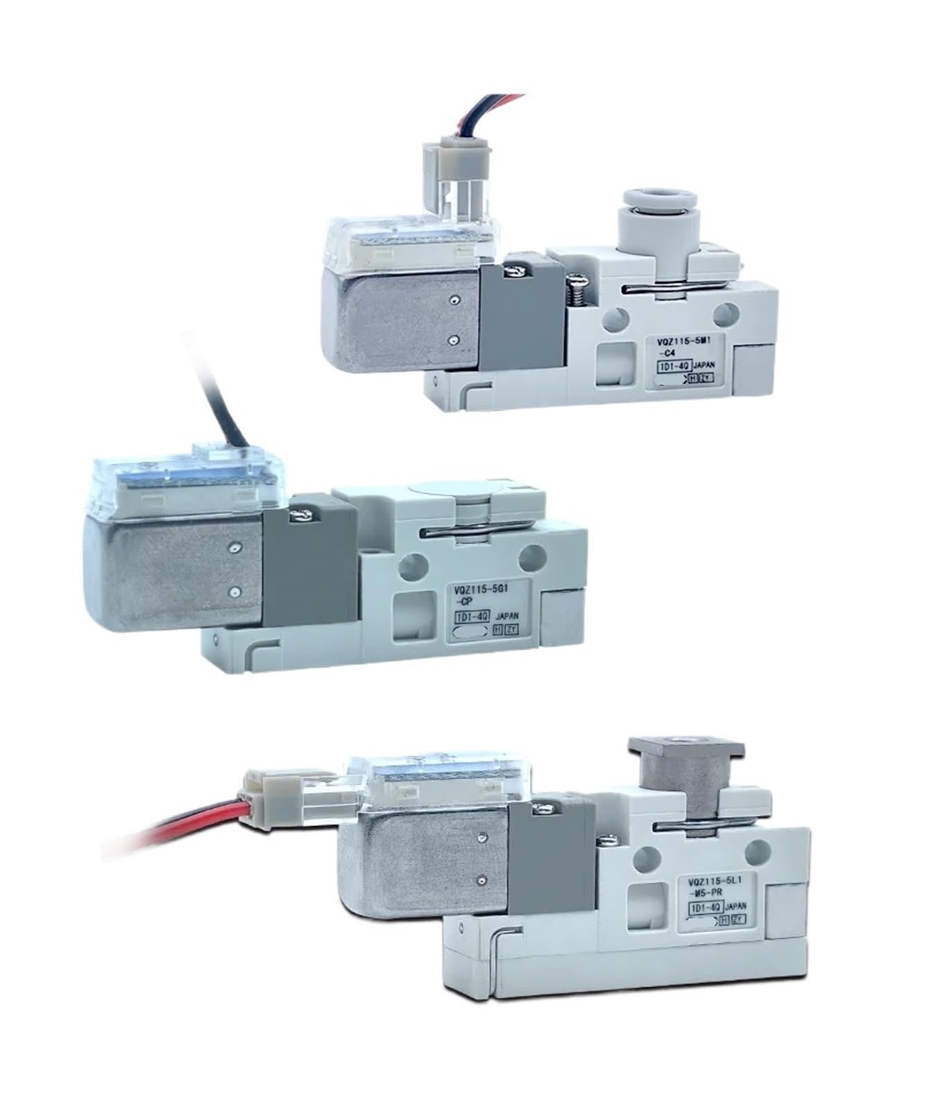 Électrovanne 3 voies VQZ115KR-5G1-C6 pour remplacer un pilote de vérin défaillant