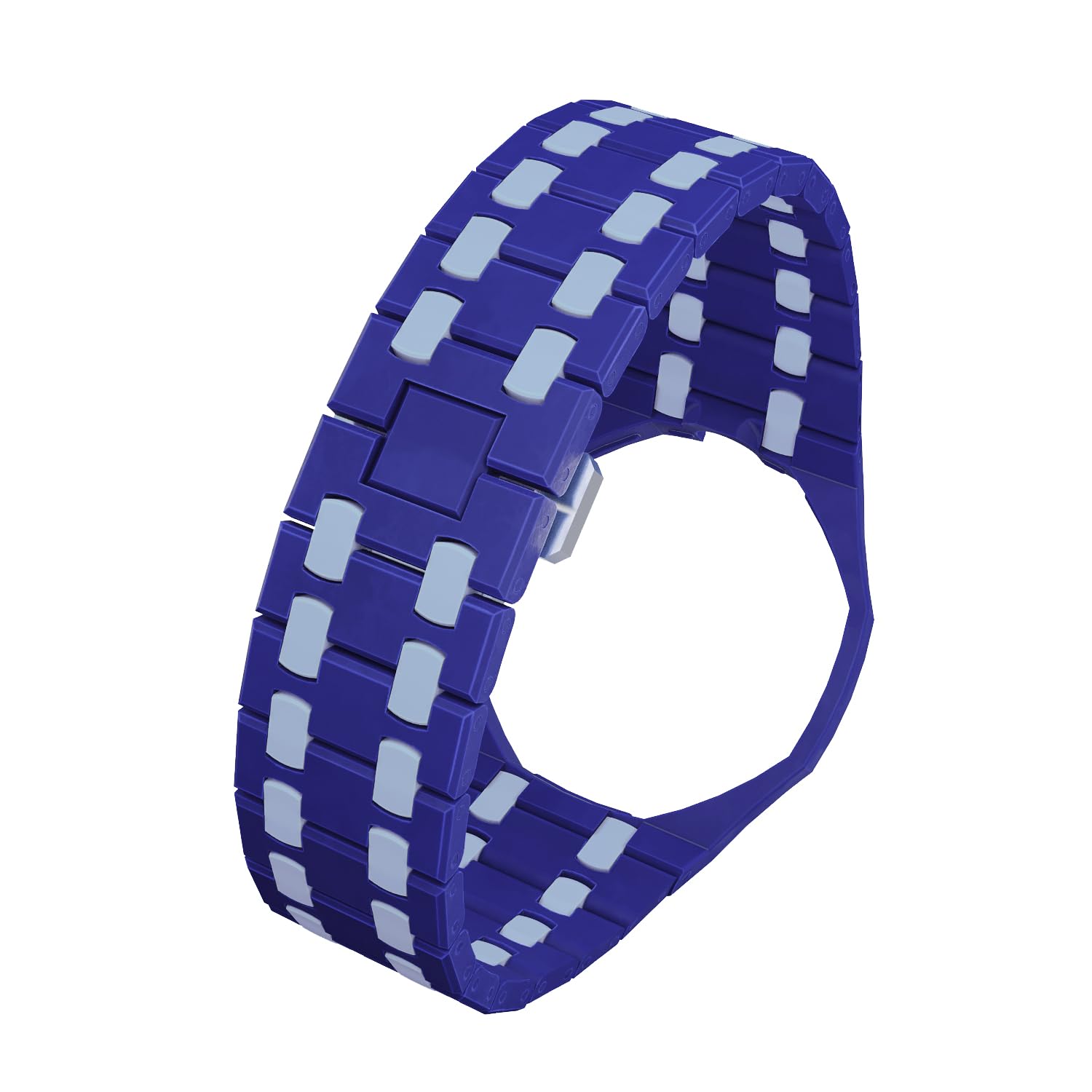 YKNIUFLY Biokeramik-Uhrenarmband und Gehäuse, kompatibel mit Swatch Royal Pop, 3-Uhr-Krone, Ersatz-Mod-Zubehör für Damen und Herren