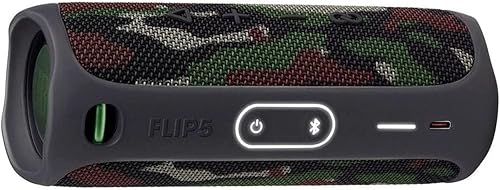 Miniatura 3 de JBL Flip 5  Paquete de altavoces portátiles impermeables con estuche de transporte CCI de lujo (cuadrado)