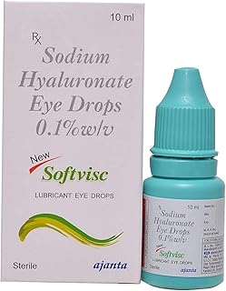 New Softvisc 0.1% - Bottle of 10ml Eye Drops