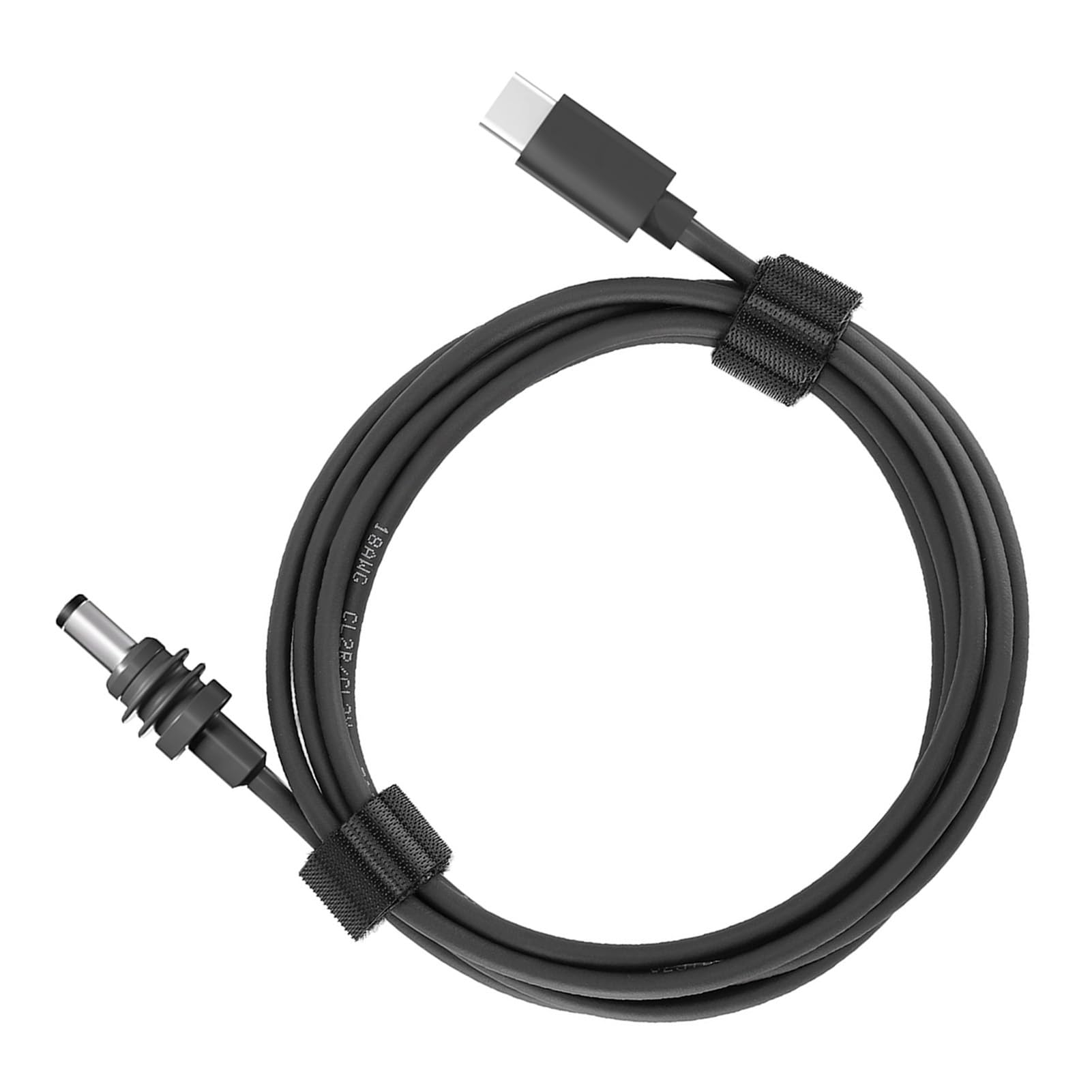 Mini USB C to DC Power Cable Extension, Compatible with Portable Power PD Protocol, 18AWG Wire, IP68
