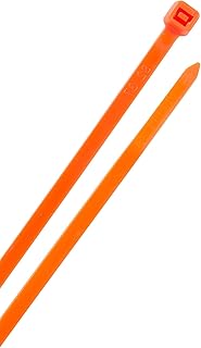 SecuriTie CT8-50100NG Cable Ties, 8 Inch., 50 Lbs. Tensile Strength, Wire & Cord Management / Industrial / Household Use, Nylon Zip Tie, 100 Pk, Green