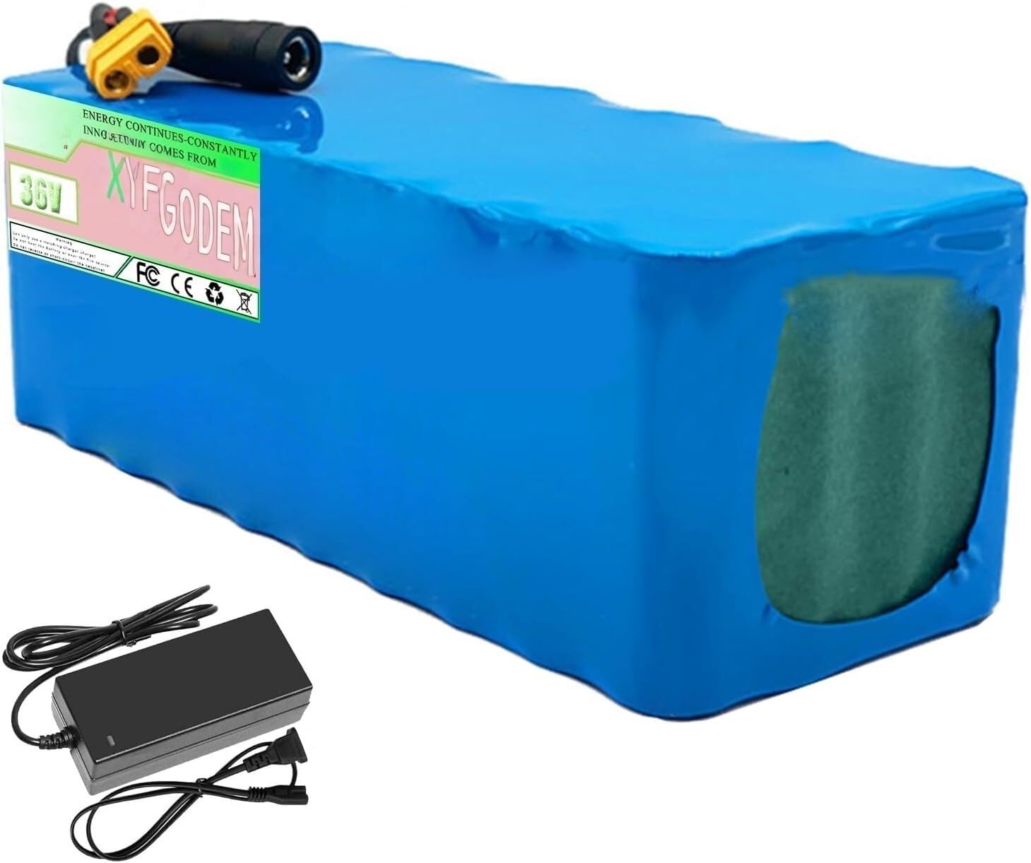 Batería de Litio Recargable 36 V 6 Ah 7 9 12 para Scooter eléctrico con Cargador y BMS