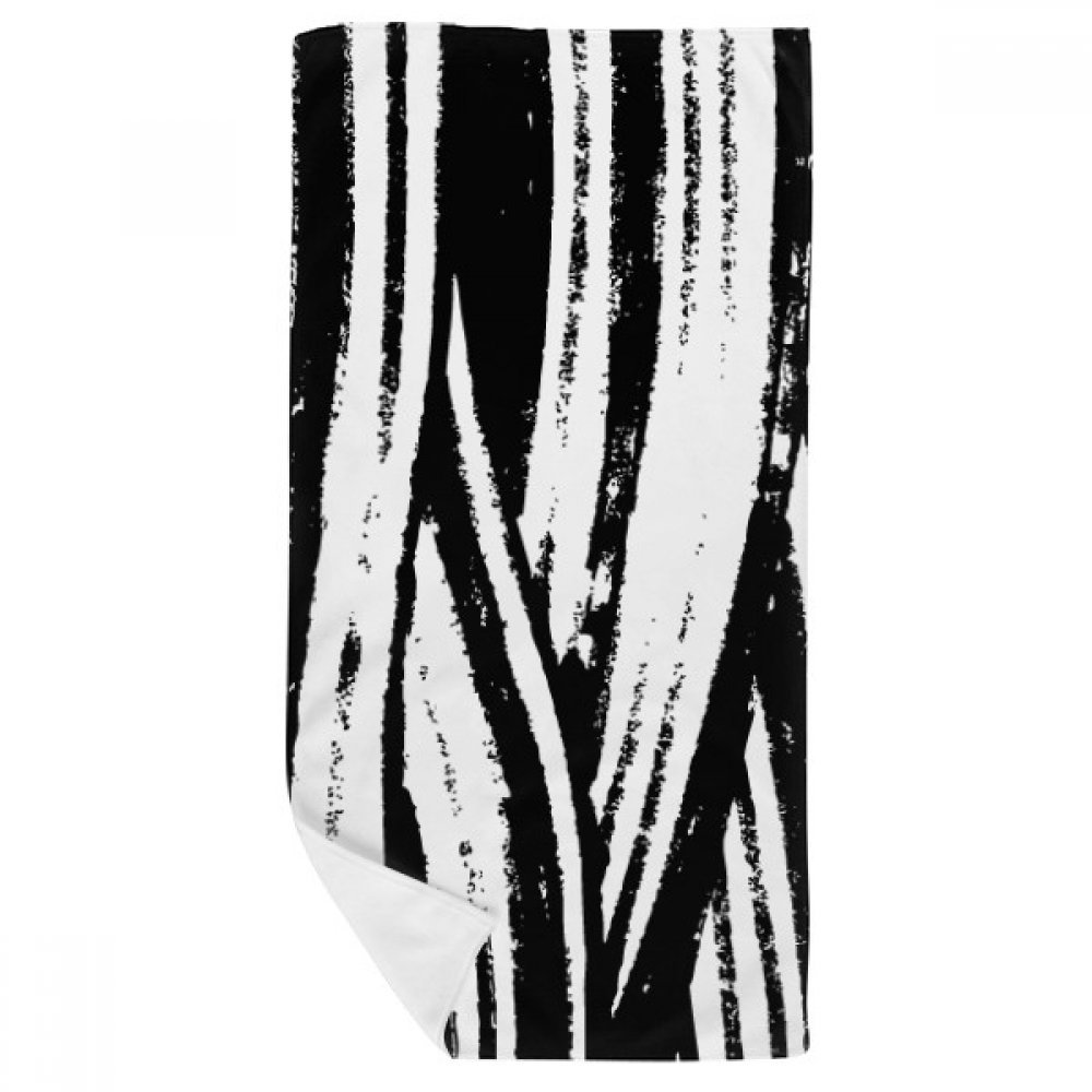 Serviette de bain pour peaux sensibles avec texture douce ligne verticale