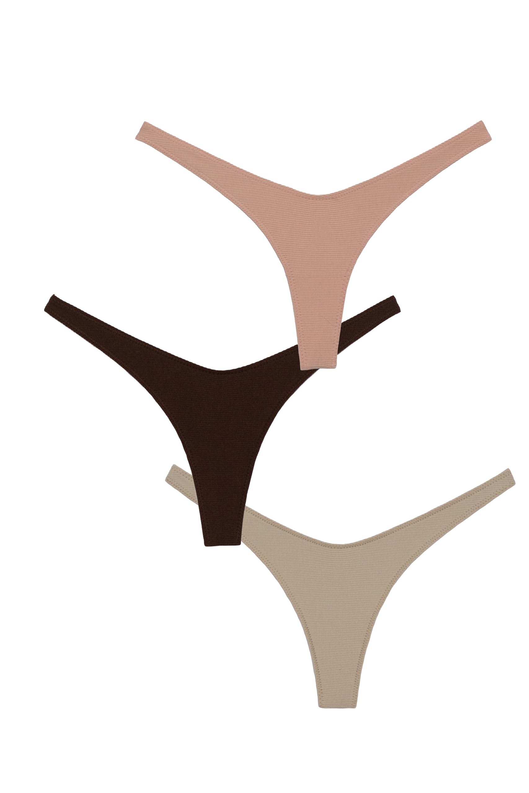 sofianka Breathable soft cotton thong minimal classic look comfort wear made in USA