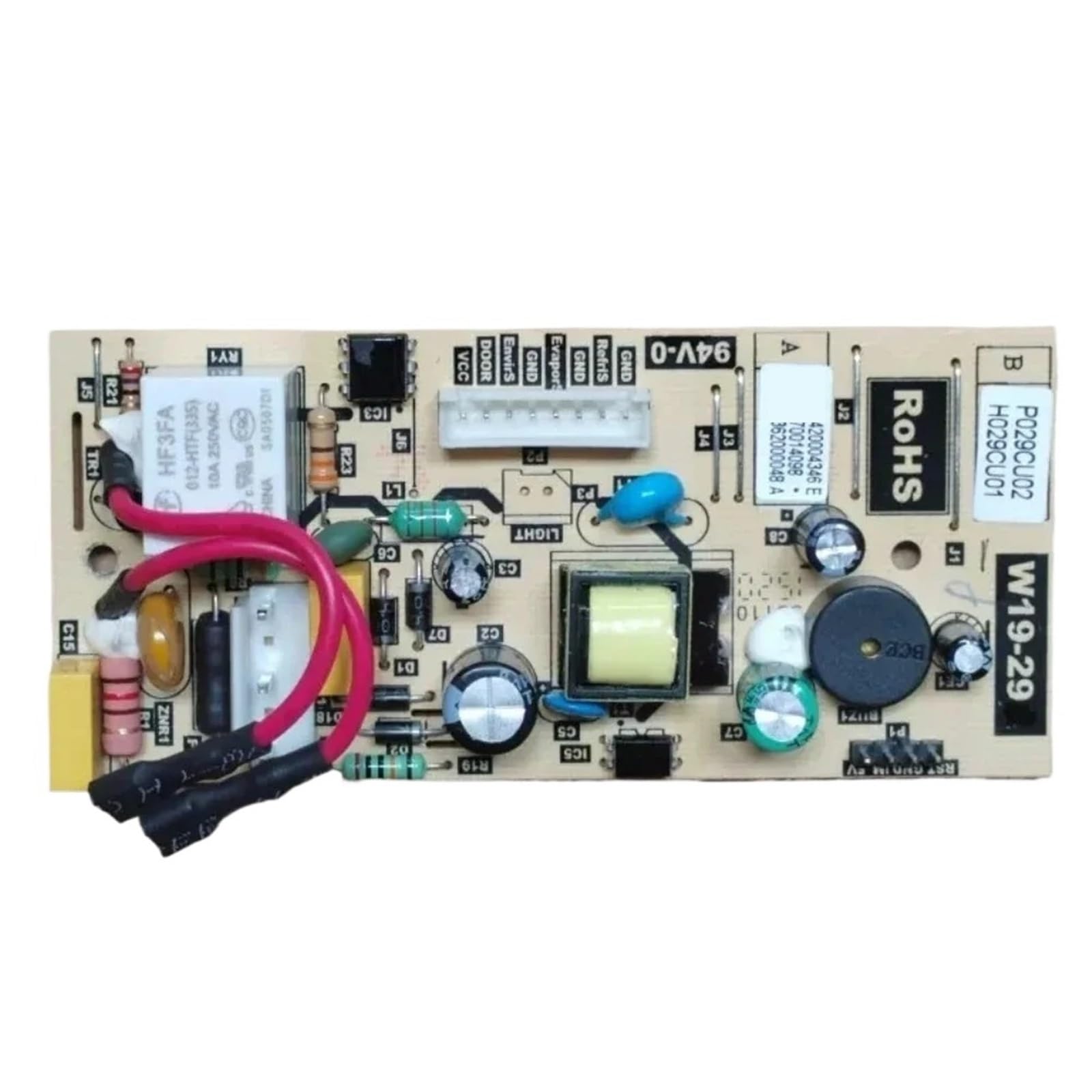 Wuplkcuij One Color Refrigerator Control Board W19-29 Circuit Pcb Fridge Motehrboard Freezer Parts
