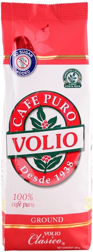 Cafe Volio Costa Rican Ground Coffee, 250 g