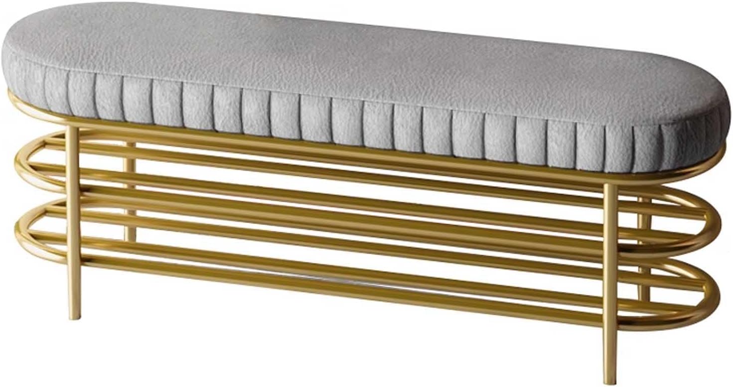 Benches Garden Bench Outdoor Patio Seating Backless Park Chair Lawn Path Slatted Seats,Gold Metal Shoe Bench Entryway Organizer with Seat and Storage Narrow Hallway Bench for Living Room 2 T