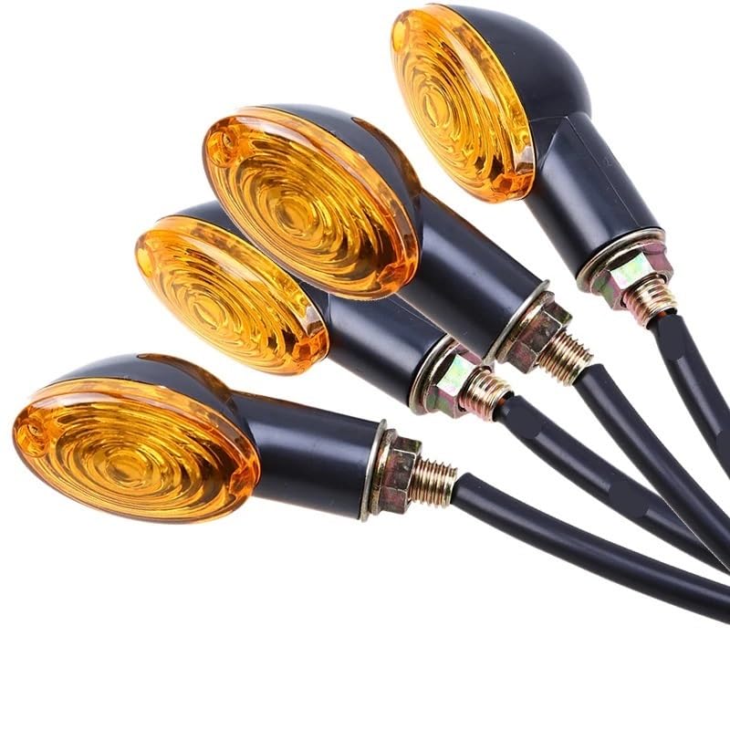 Clignotants universels motos 12V remplacez vos feux défectueux ambre