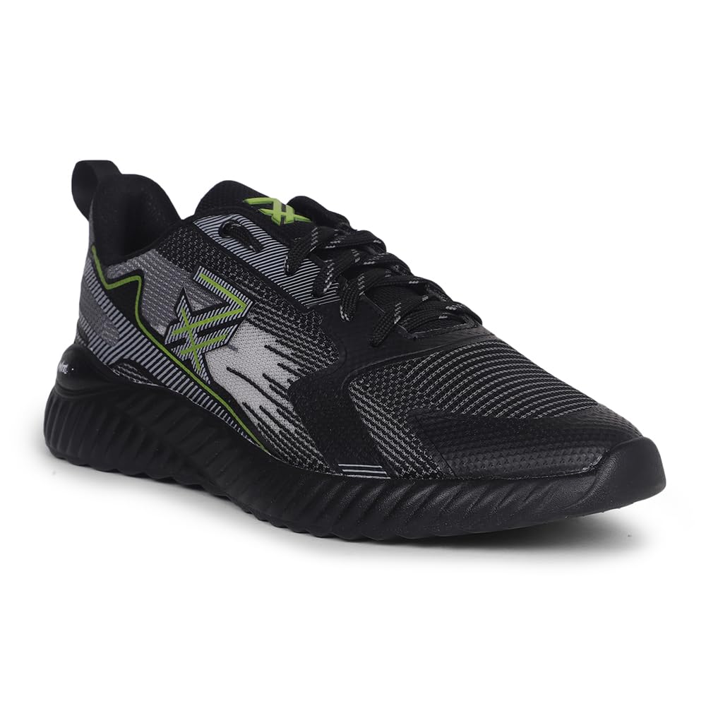 Liberty Mens NITSOFT-1E Black Running Shoes - 10 UK (44 EU) (B0CB6H156H) Amazon Price History, Amazon Price Tracker