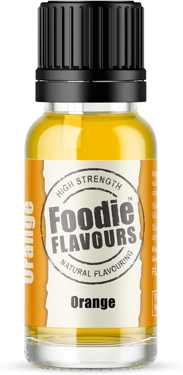 Natural Orange Flavouring, High Strength - 15ml