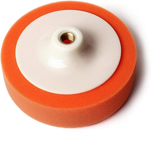 Z-LION Rueda auto de la esponja del cojín de pulido de pulido del coche de 6 pulgadas con el hilo M16