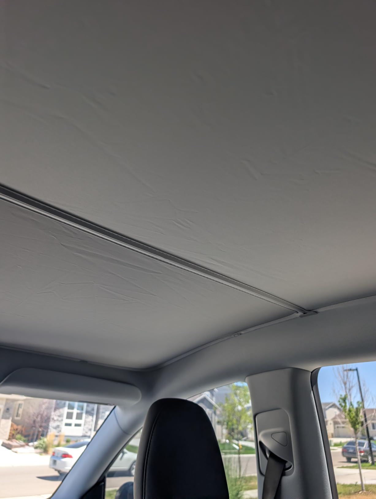 Tesla Model Y Juniper Sunshades (2 pcs) | Graphene Sunscreen | Glass Roof (2025-2026)