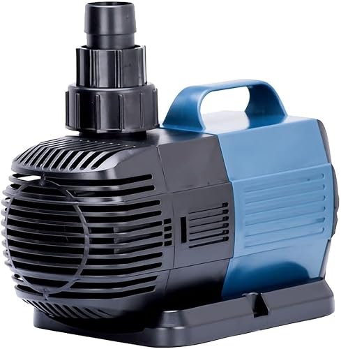 SOBO Amphibious Water Pump (BO-12000A) 100W – 12000L/H High Flow Aquarium, Pond & Fountain Pump with Ceramic Shaft, 6.5m Max Head, Freshwater & Marine Use, 20/25/30mm Fittings