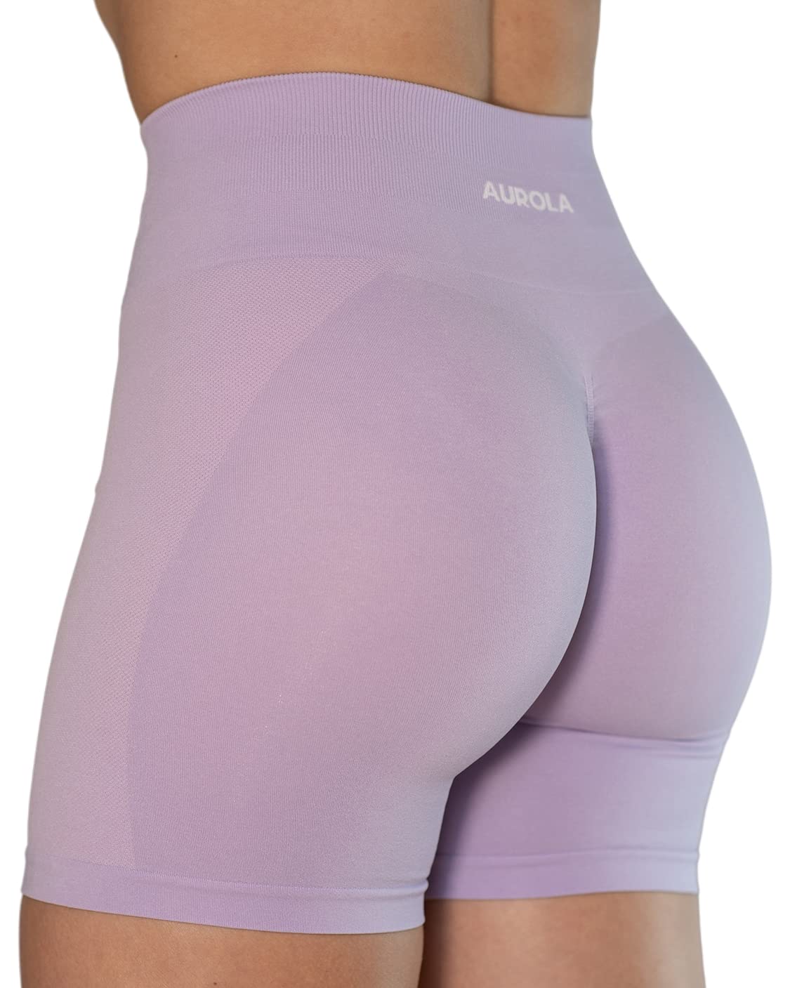 AUROLAIntensify Workout Shorts for Women Seamless Scrunch Short Gym Yoga Running Sport Active Exercise Fitness Shorts