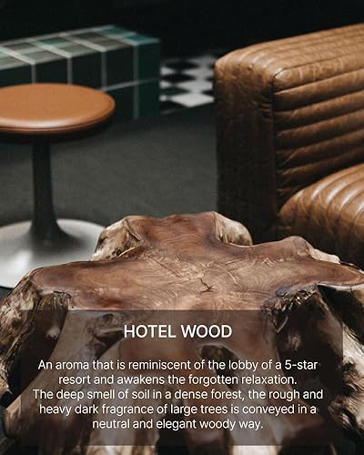 Miniatura 7 de hetras. Difusor de caña premium gran capacidad de 16.9 onzas (16.9 fl oz)  Aroma a madera de hotel  Varillas difusoras de aceite de fragancia para