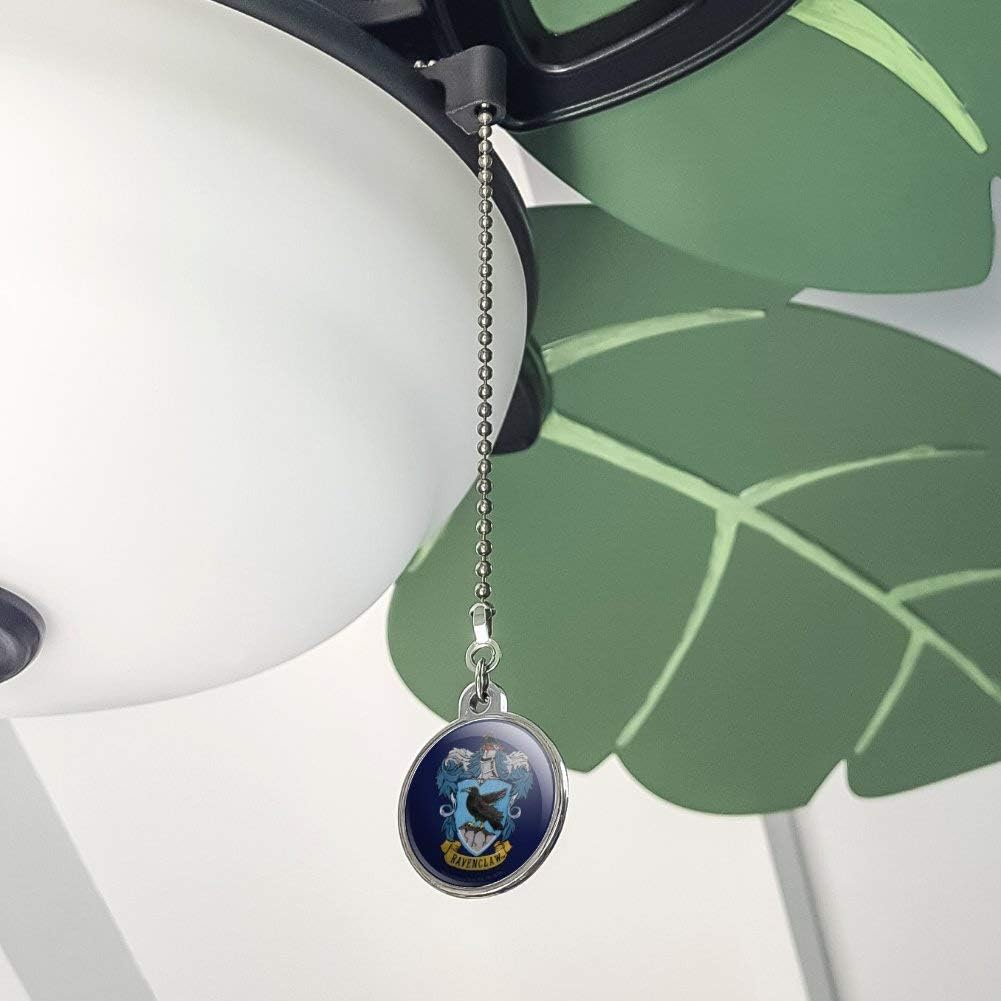 GRAPHICS & MORE Harry Potter Ravenclaw Painted Crest Ceiling Fan and Light Pull Chain