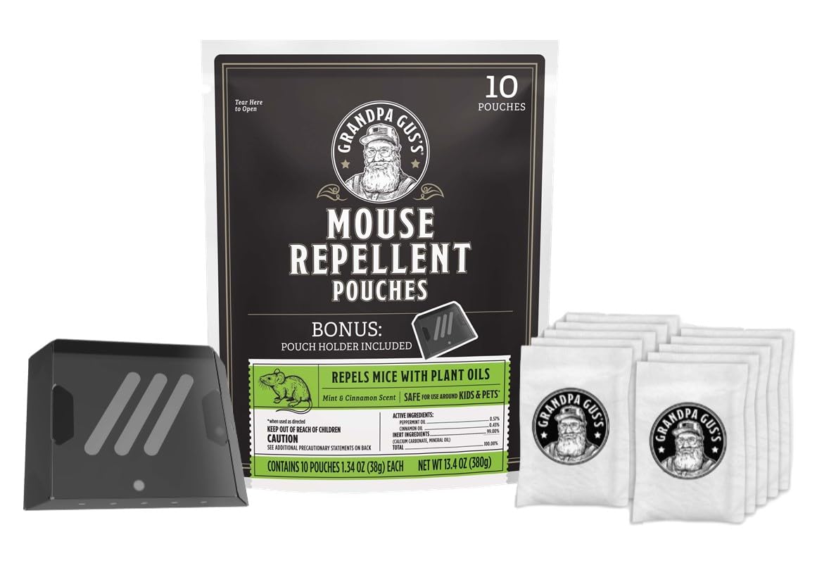Grandpa Gus's Natural Mouse Repellent Pouches