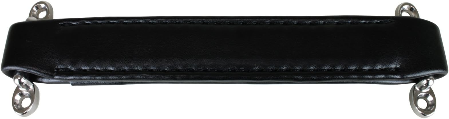 PENN ELCOMH1008 Leather Style Replacement Strap Handle, Black with Black Stitching
