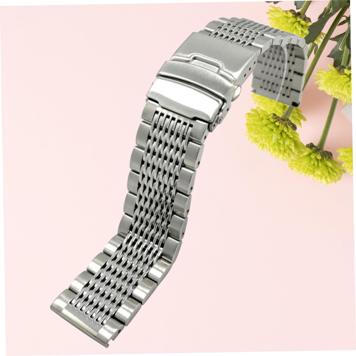 Gadpiparty Bracelet Montre Acier Inoxydable Bracelet de Remplacement Chic pour Montre Confort et