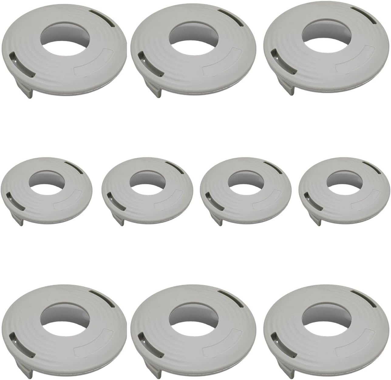 10Pcs 27-2 Trimmer Head Cap Covers for STIHL Autocut FS90R FS91R FS130 FS131 FS111 Replace 4002 713 9712