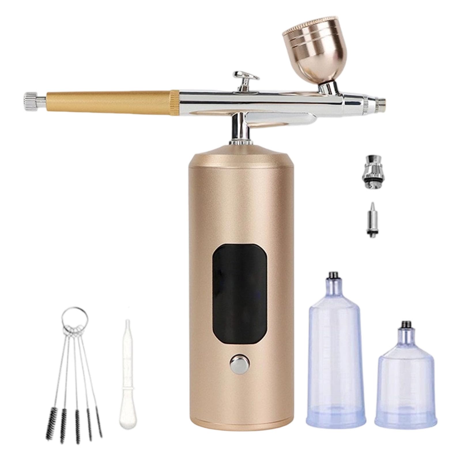 Tsophreniq 7.4V Airbrushing Pneumatic Sprayer Equipment Copper Alloy Nozzle Suitable for Beauty Care and Artistic Applications Airbrushing Sprayer for Skincare and Art