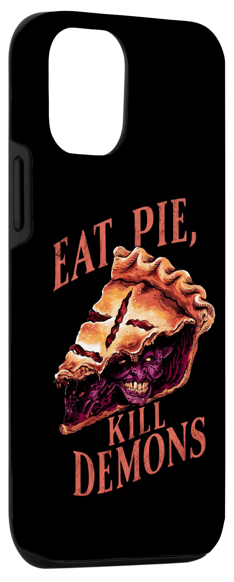 Eat Pie, Kill Demons - Supernatural Inspired Case for iPhone 14 Pro - Image 3