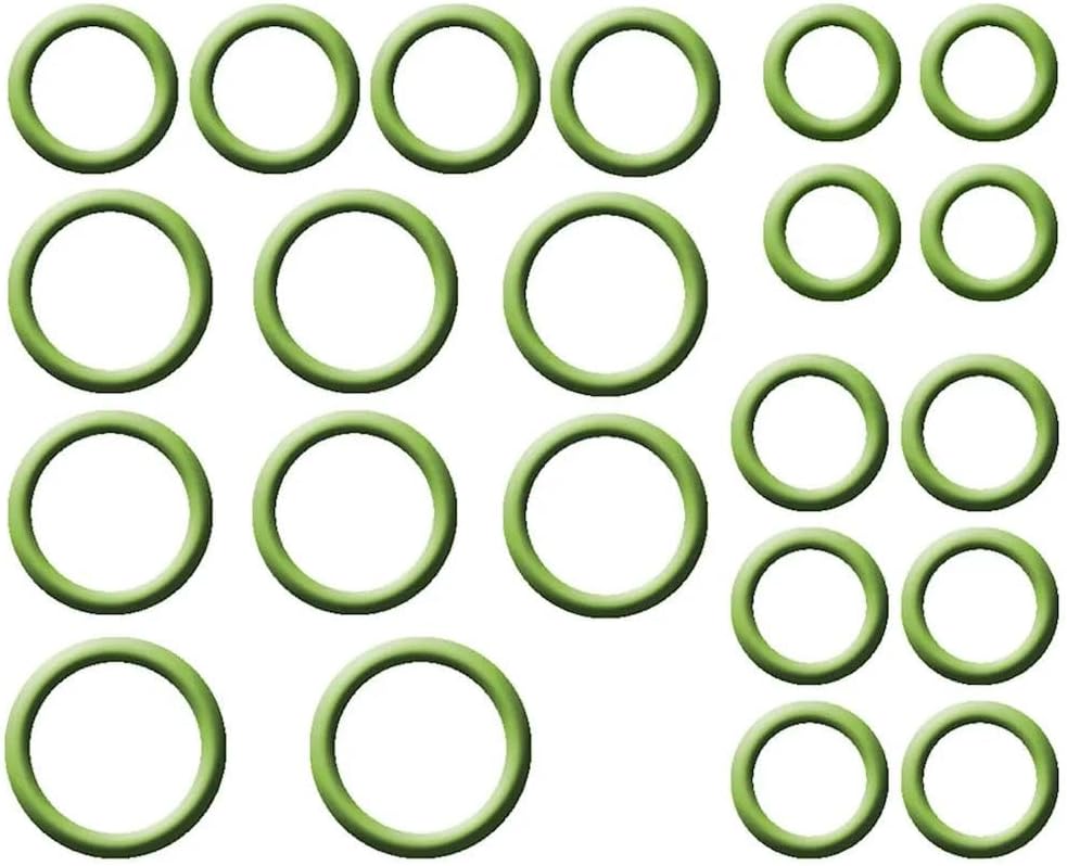 Rareelectrical New A/C O-Ring And Gasket Seal Kit Compatible With Jeep Comanche Xls 6 Cyl 2.8L Comanche Laredo 4 Cyl 2.1L Cherokee Se 6 Cyl 4.0L Cherokee Laredo 4 Cyl 2.1L 1975-1996 By Gpd1321292