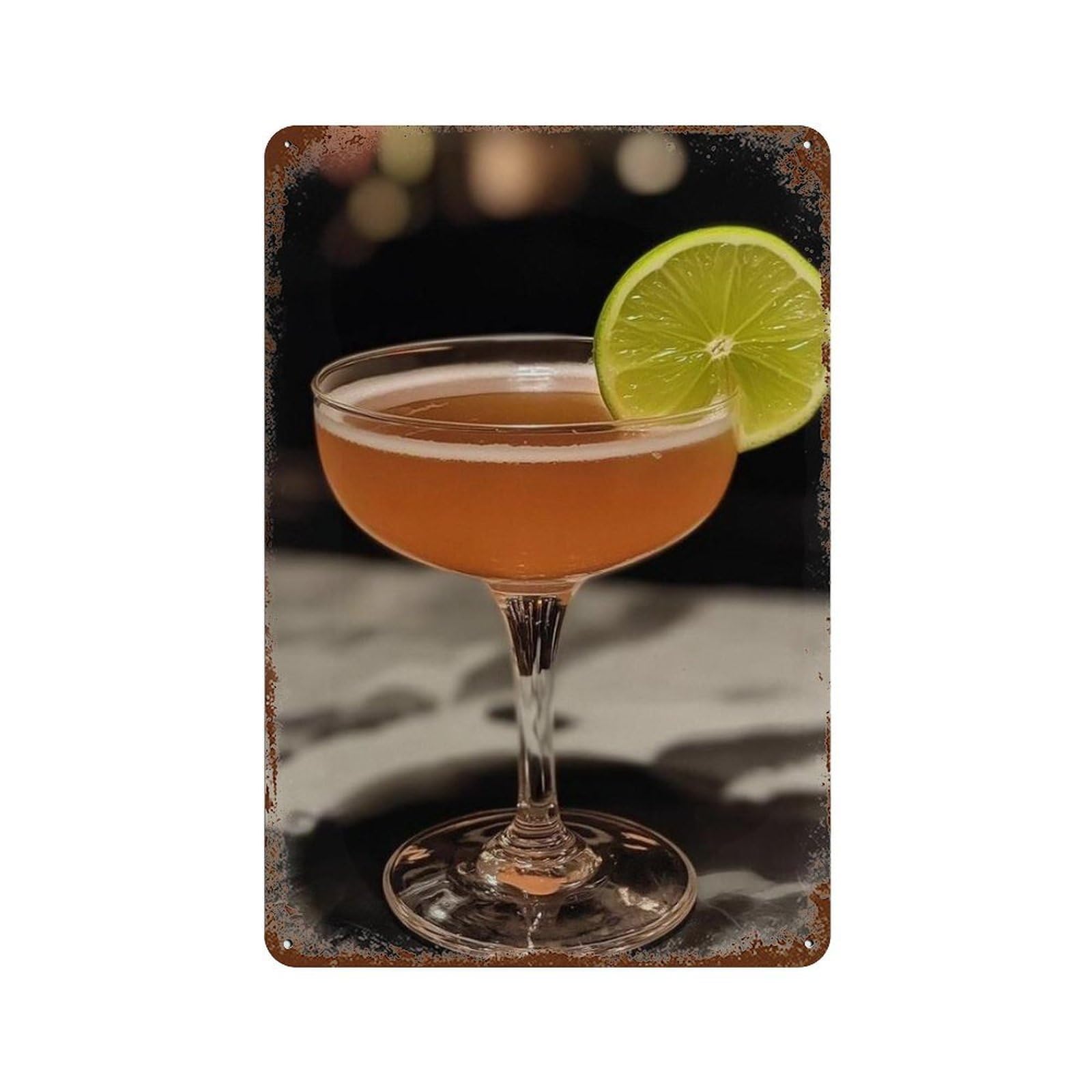 xiaoxiaoshen Aperol Spritz, Photography Prints Wall Decor Art Metal Tin Poster Modern Home Decor Art Home Bar Shop Decorations Vintage Sign 30x20cm
