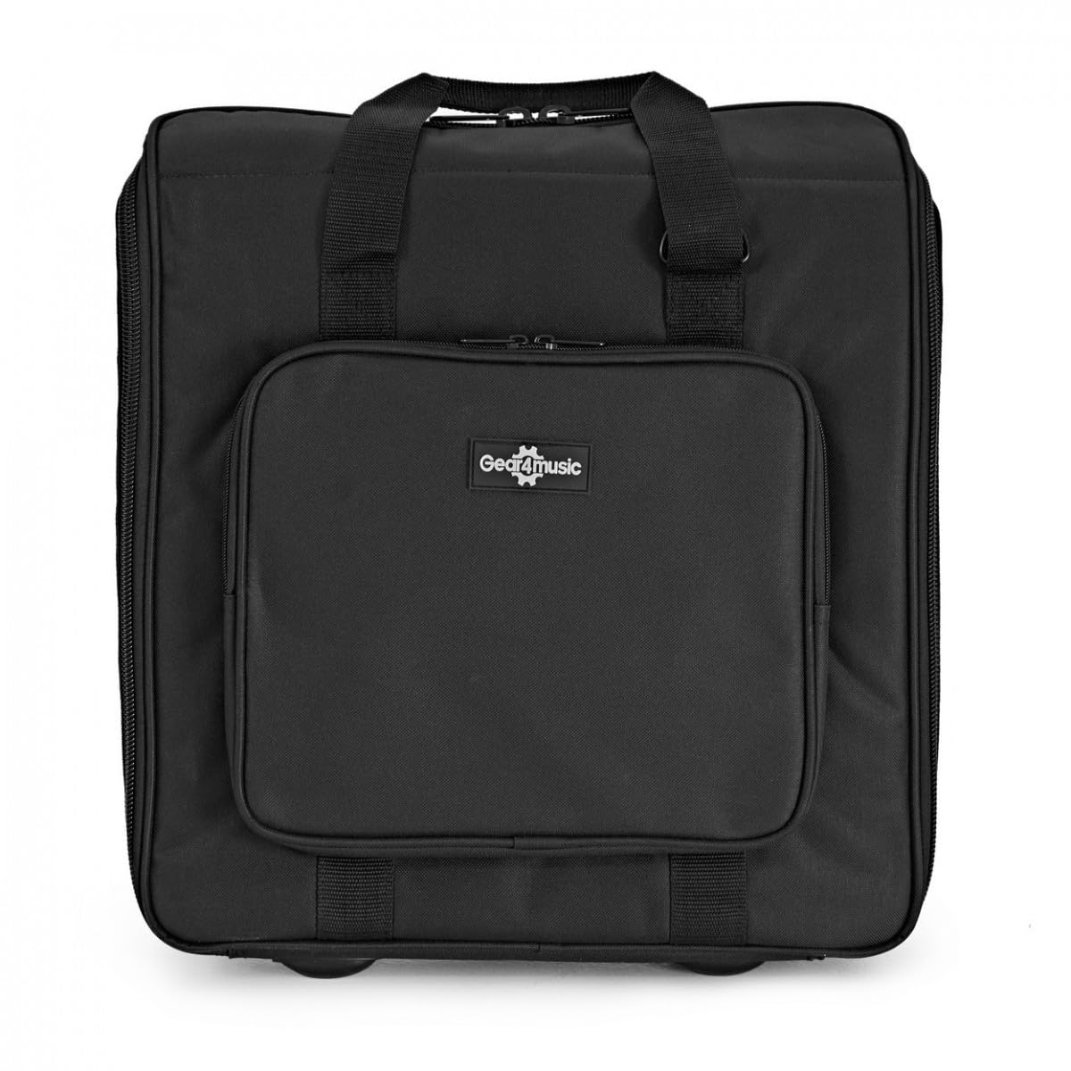 Gear4music Borsa per Mixer Audio 38 x 39 cm per Studio Mixer a 10/12 Canali | Borsa protettiva imbottita per il vostro mixer, cinghie interne evitano i movimenti, cerniere resistenti, tracolla