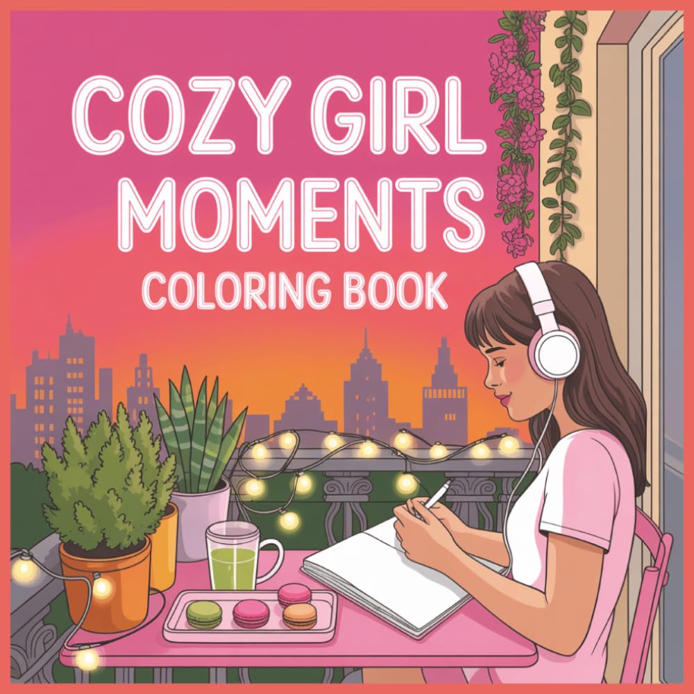 Cozy Moments Coloring Book