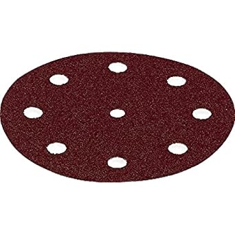 Festool 499094 P60 Grit Rubin 2 Abrasives for RO 125/ETS 125 Sander, 50-Pack