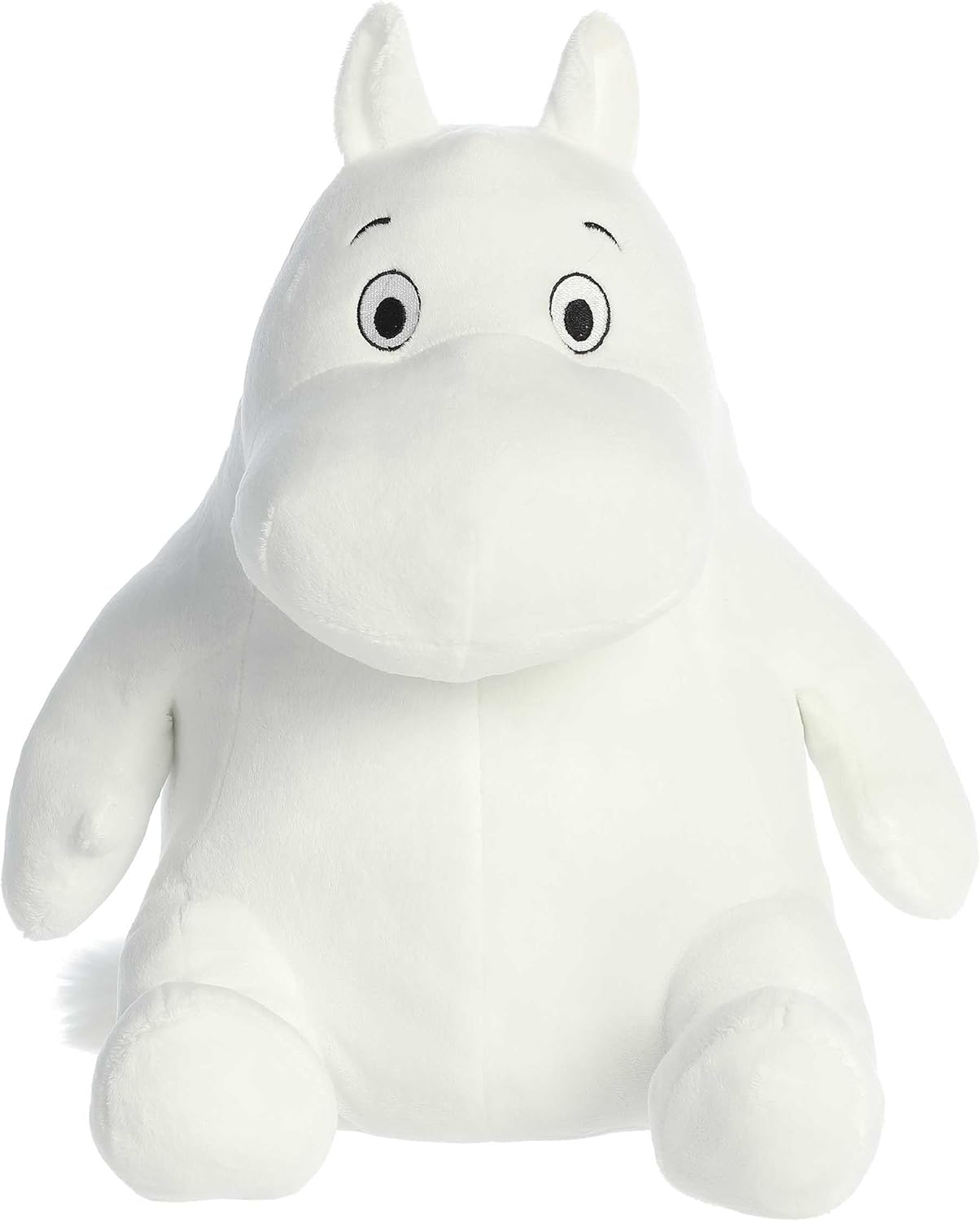Aurora® Adorable Moomin® Stuffed Animal - Irresistible Companion - Endless Play - White 13 Inches