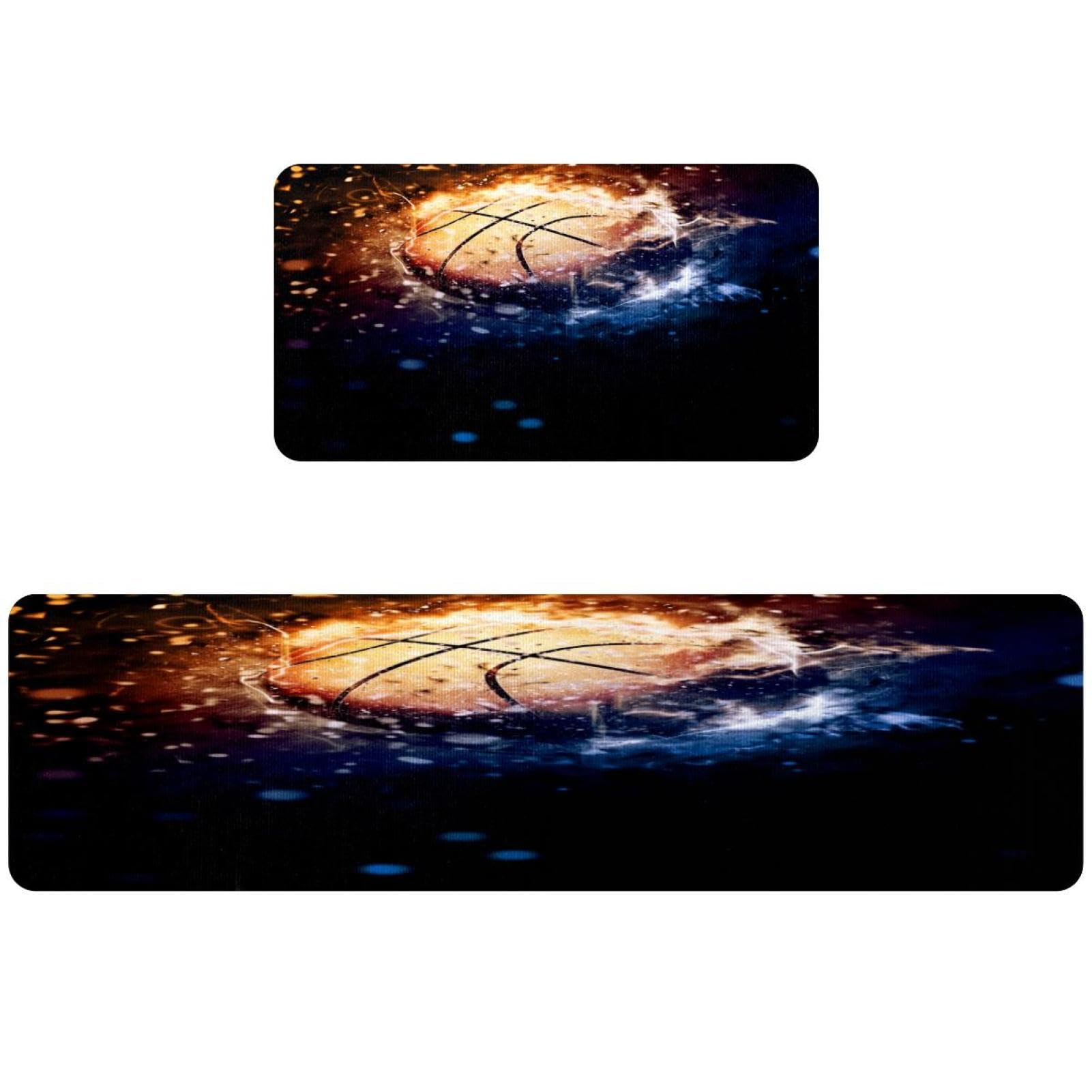 Lot tapis de cuisine lavable antidérapant et absorbant pour couloir