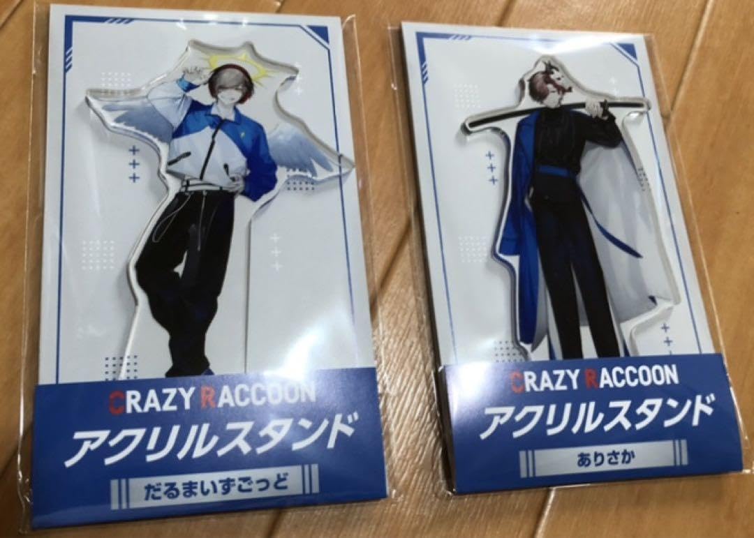 CR ローソン　店舗限定　だるまいずごっど　ありさか　アクリルスタンド２点 Amazon.co.jp: CR ローソン だるまいずごっど ありさか だるさか