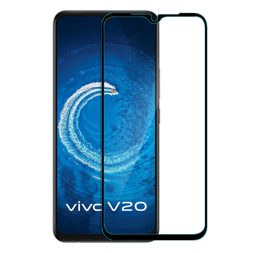 Amazon Brand - Solimo Full Body Tempered Glass for Vivo V20 SE , with Installation kit (B07VTBDWR3) Amazon Price History, Amazon Price Tracker