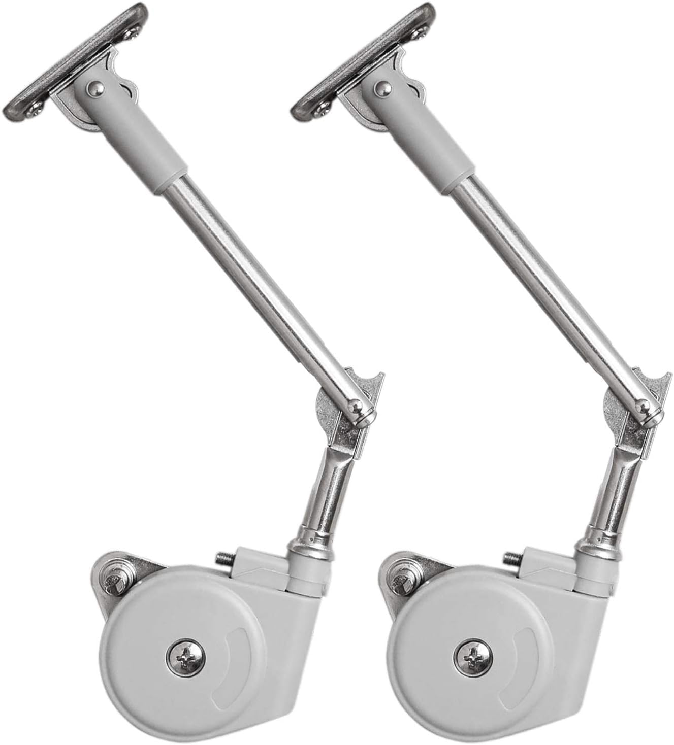 ZONGHUN Lid Stay 105 Degree Open with Soft Close, Lid Support for Toy Box and Upward Top-Opening Flap Doors Pack of 2