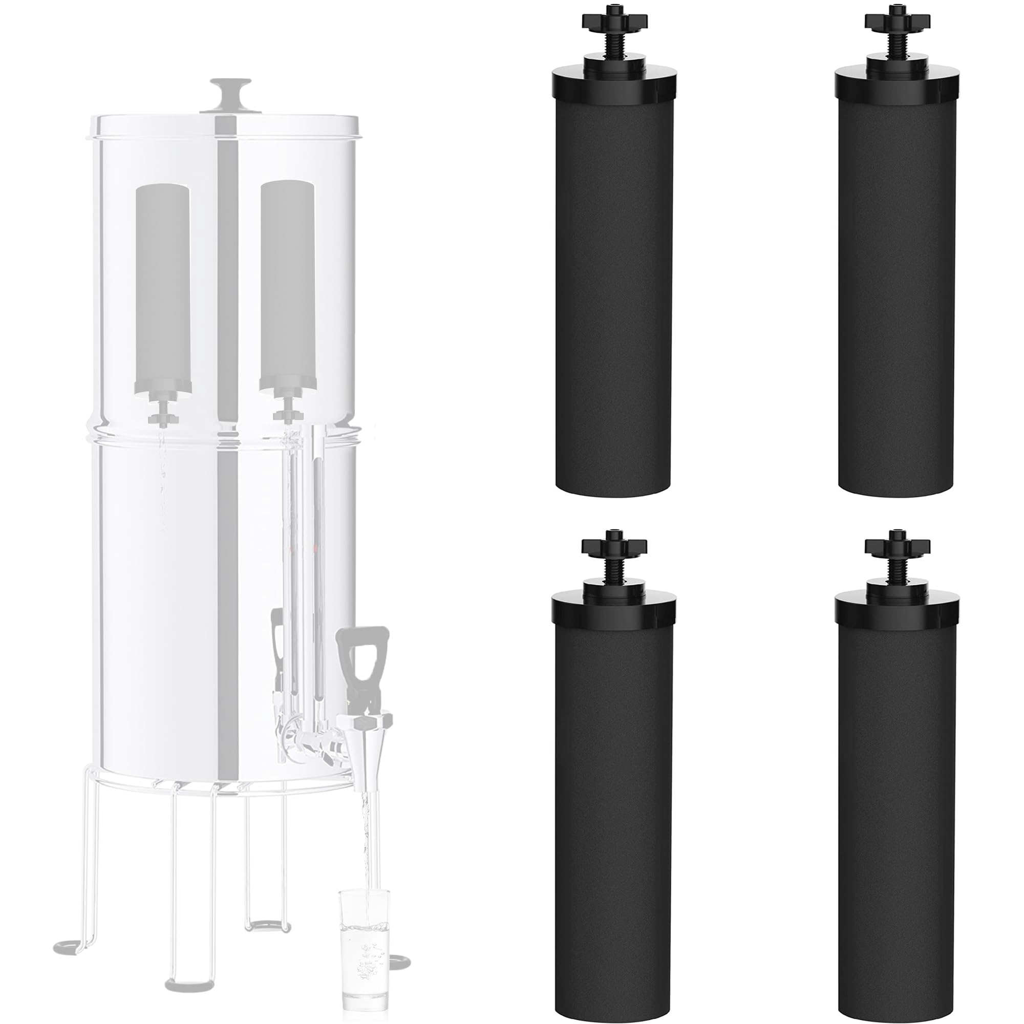 Black Filters 4 Pack โ image 1