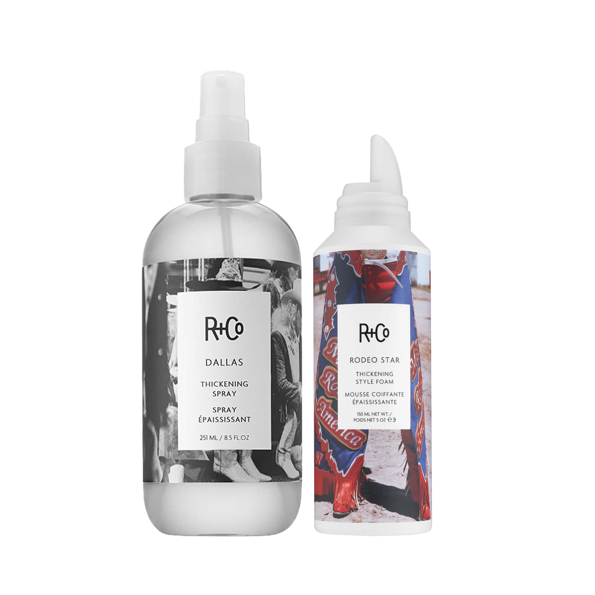 Amazon.com: R+Co Hair Thickening Set | Rodeo Star Volumizing